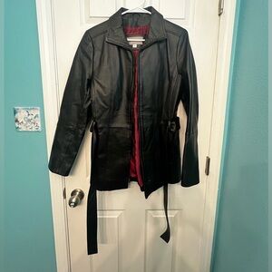 Croft and Barrow Leather Jacket